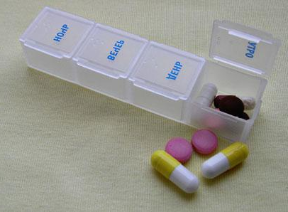 Таблетница (контейнер для таблеток) 