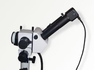 Видеомодуль ВПУ-1 с установкой на окуляр оптической головки для кольпоскопа ЭКС-1