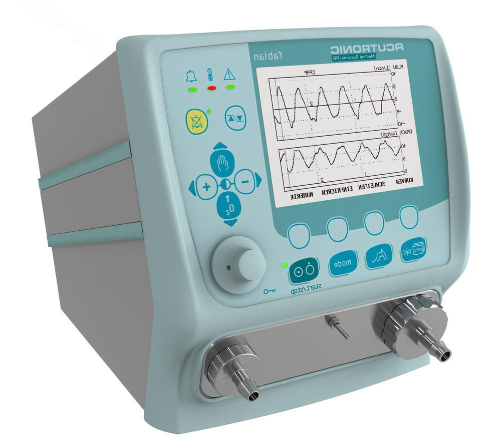 Аппарат искусственной вентиляции для новорожденных и детей с возможностью NCPAP (НАЗАЛЬНЫЙ CPAP)  «FABIAN»