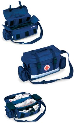 Набор изделий для оказания экстренной медицинской помощи в сумке санитарной НИЭМП-01.3