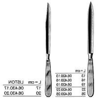 Нож ампутационный LISTON 06.430.20