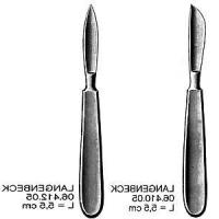 Нож брюшистый для резекции LANGENBECK 06.410.05